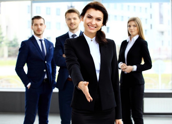 商務團隊精英人物高清圖片